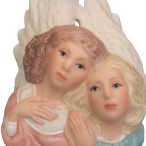 VINTAGE 1987 Cybis Angels Christmas Tree Ornament - Picture 1 of 9